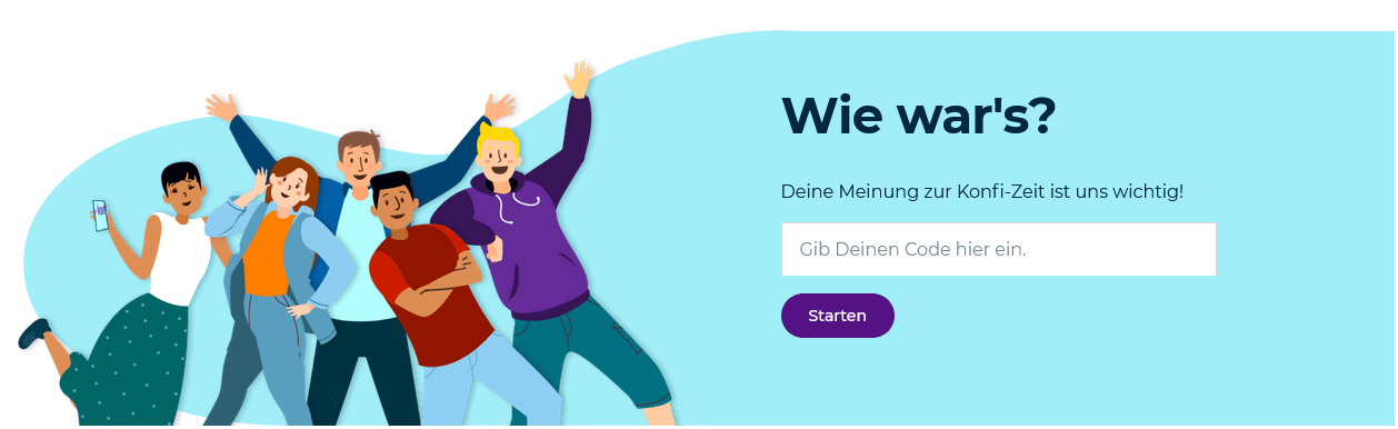 Titelbild der Veranstaltung KonfiPraxis online