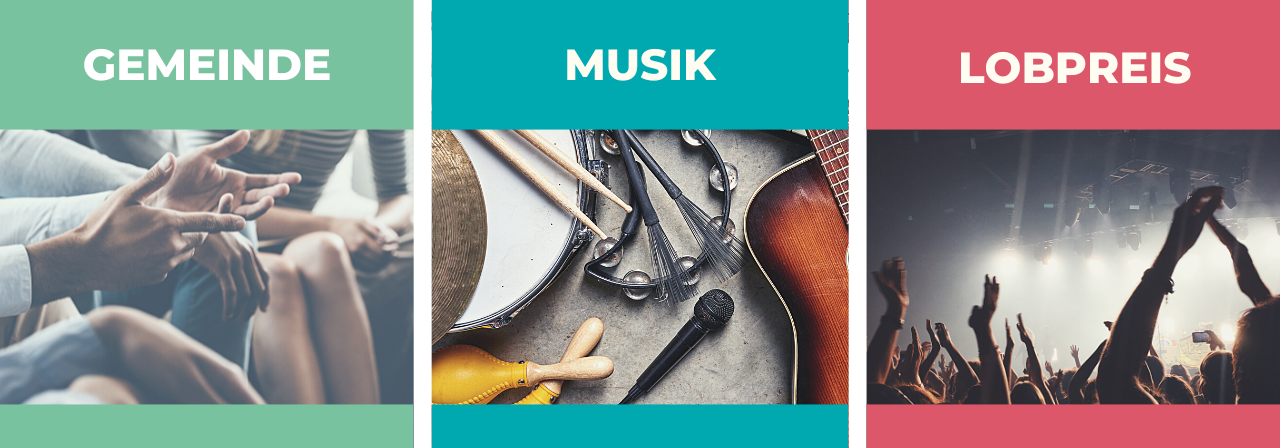 Canva Titelbild der Veranstaltung Online-Thementag GEMEINDE | MUSIK | LOBPREIS