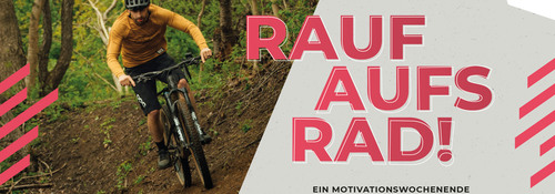 Titelbild der Veranstaltung Rauf aufs Rad