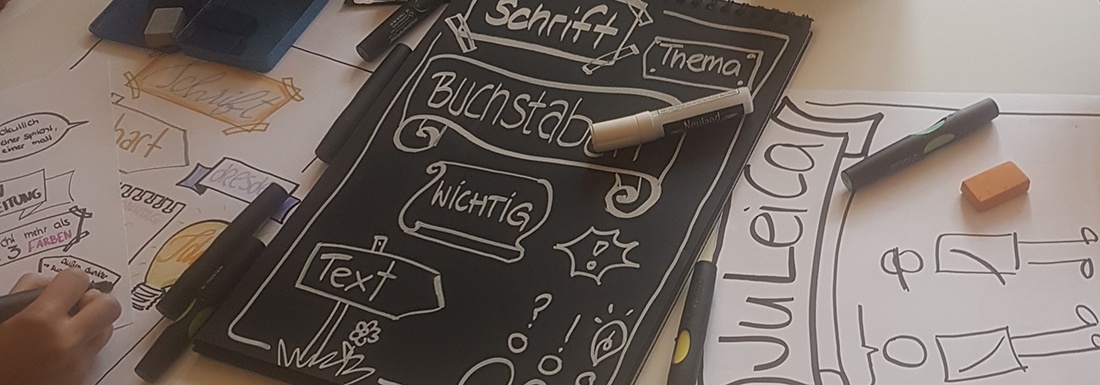 Titelbild der Veranstaltung Toolbar Seminar Moderation mit dem Flipchart